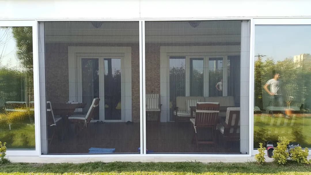 Sürme Sineklik Montajı – Bornova — İzmir Sineklik montajı, Günsan Alüminyum